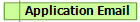 Application Email 